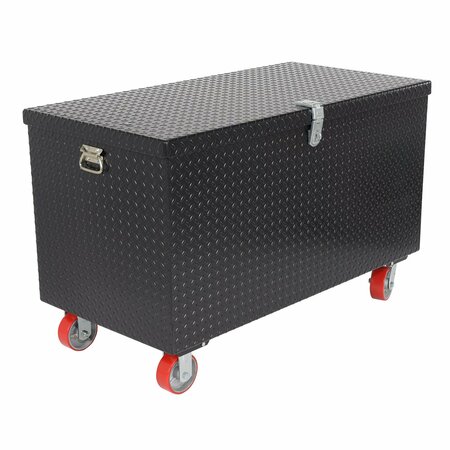 VESTIL STL TREADPLATE TOOLBOX W/CASTERS 24 X 48 STTB-2448-C